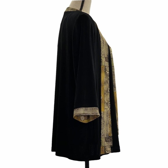 R&m Richards Cardigan Mock Blouse Shirt Set 18WP - Picture 6 of 11